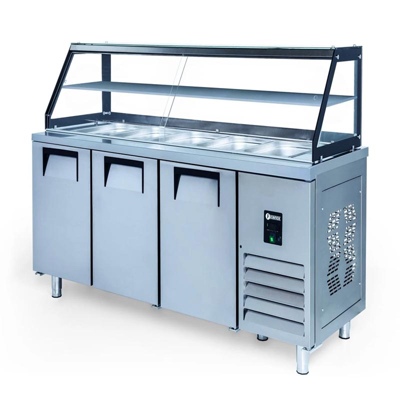 Iceinox STS G 515 Camlı Servis Buzdolabı - 1