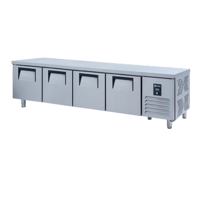 Iceinox UTS 450 Pişirici Altı Buzdolabı, 4 Kapılı - 1