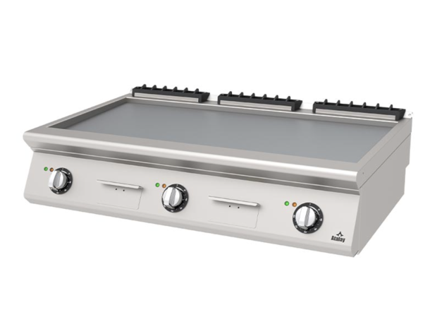 Atalay - Atalay 730 Seri Set Üstü Düz Pleyt Izgara, 120x73x30 cm, Elektrikli