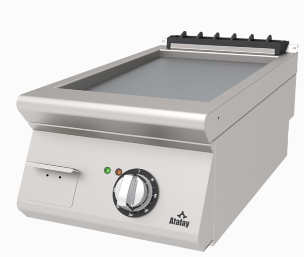 Atalay - Atalay 730 Seri Set Üstü Düz Pleyt Izgara, 40x73x30 cm, Elektrikli
