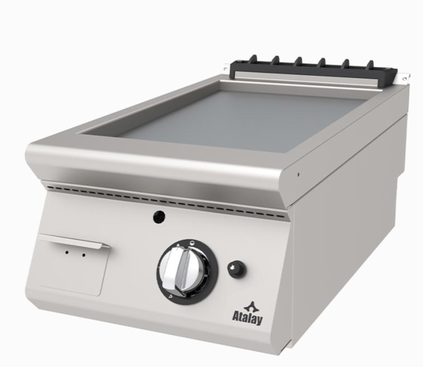 Atalay - Atalay 730 Seri Set Üstü Düz Pleyt Izgara, 40x73x30 cm, LPG'li