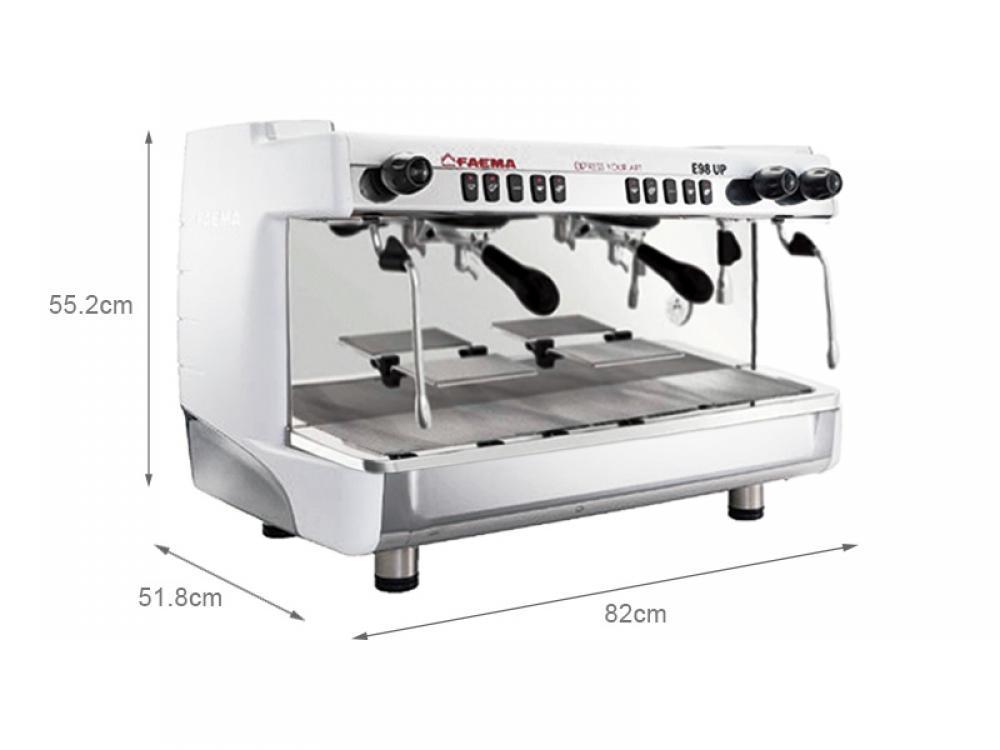 E98 UP A/2 Otomatik Espresso Kahve Makinesi 2 Gruplu Tall Cup - 4