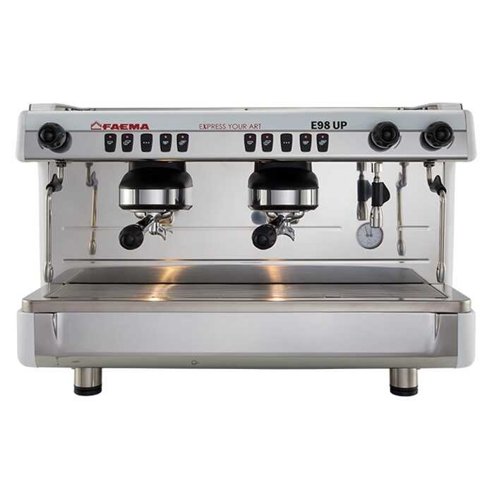 E98 UP A/2 Otomatik Espresso Kahve Makinesi 2 Gruplu Tall Cup