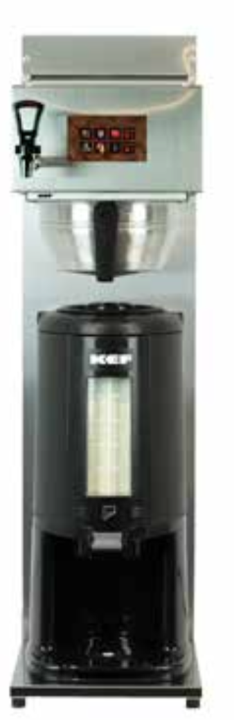 Kef - Kef FLS-250 Filtre Kahve Makinası, Dokunmatik, Programlanabilir - 30 Lt/Saat Kapasiteli