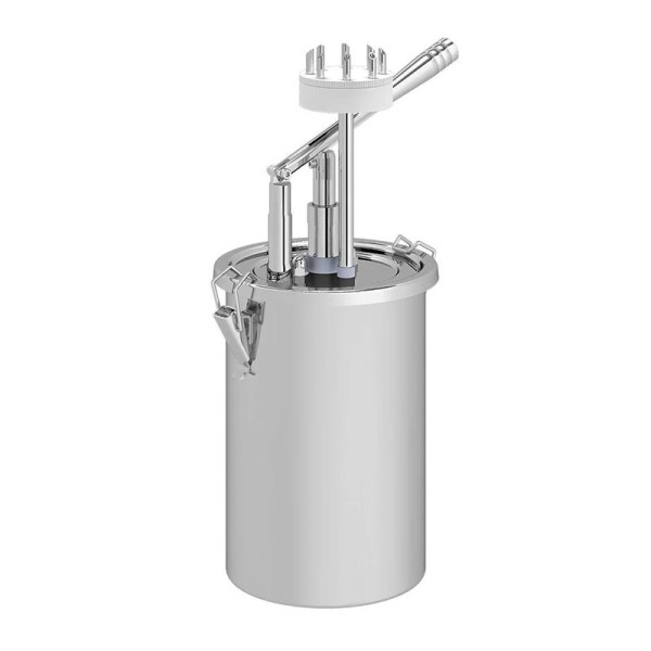 Kalando - Kalando KD-019-M Kollu Sos Pompasi, Çoklu Enjekte Dolum İğneli, Paslanmaz Çelik Hazne, 4,5 L