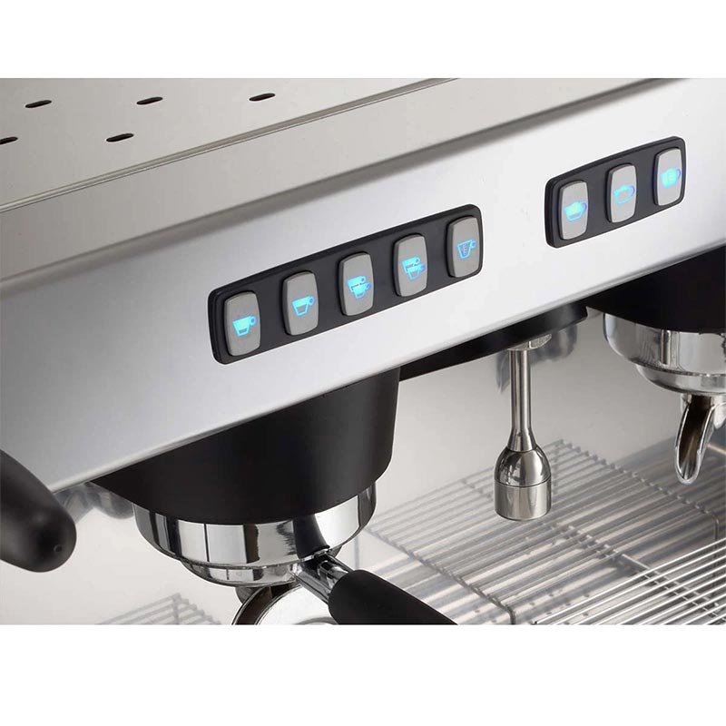 La San Marco Delecta Tam Otomatik Espresso Kahve Makinesi, 2 Gruplu, Kırmızı - 4