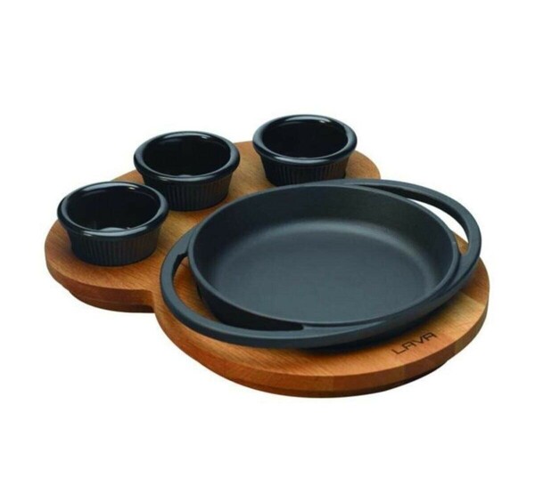 Lava - Lava Yuvarlak Kulplu Tava Ve Ahşap Altlıklı. Çap(Ø)16Cm. (Bu Ürüne Sos Kapları Dahil Değildir) Lv Eco Y Tv 16 K44 Lava - Lava Yuvarlak Kulplu Tava Ve Ahşap Altlıklı. Çap(Ø)16Cm. (Bu Ürüne Sos Kapları Dahil Değildir) Lv Eco Y Tv 16 K44
