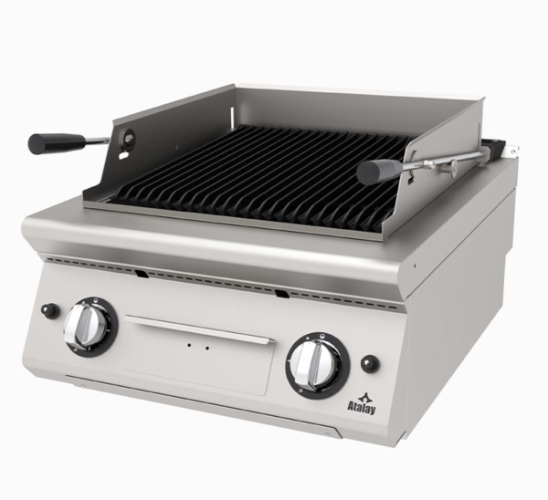 Atalay - Atalay 730 Seri Set Üstü Lavataşlı Izgara, 60x73 cm, LPG'li