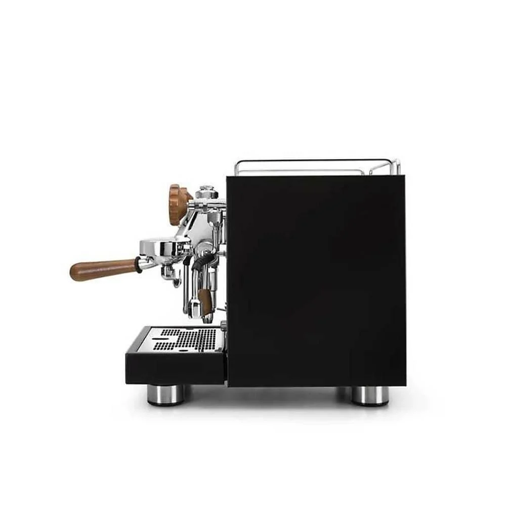 Matt Black Tek Gruplu Pistonlu Espresso Kahve Makinesi Matt Black - Thumbnail
