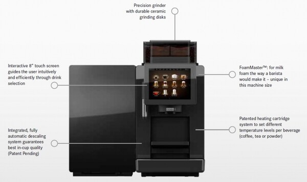Franke A300 Ofis Tipi Full Otomatik Kahve Makinası - Thumbnail