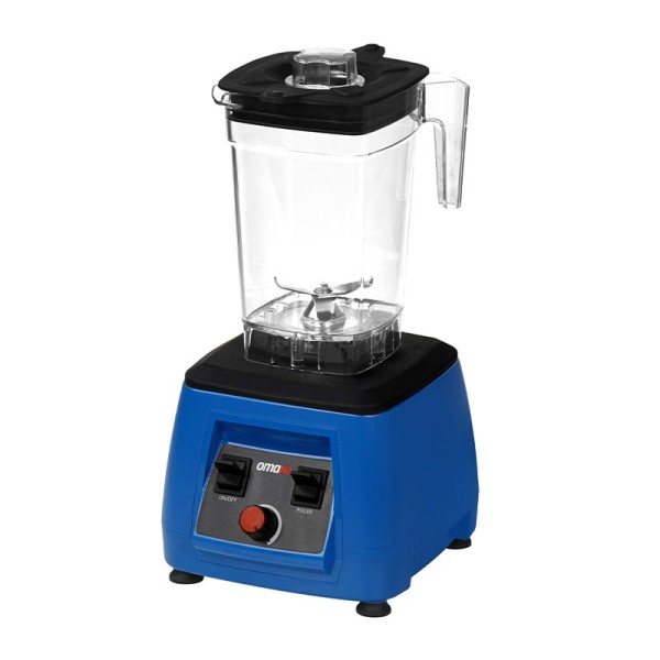 Omake - Omake BLE05 E11 Buz Kırıcı Manuel Bar Blender, 2 L, 2200 W, Mavi Omake - Omake BLE05 E11 Buz Kırıcı Manuel Bar Blender, 2 L, 2200 W, Mavi