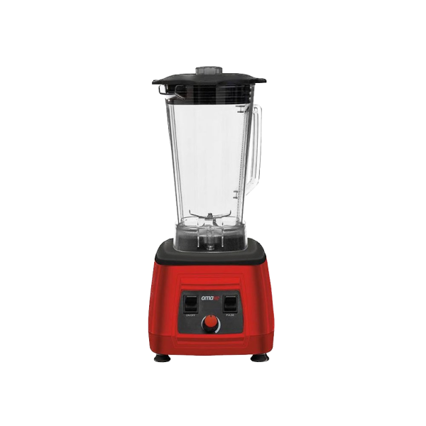 Omake - Omake Buz Kırıcı Manuel Bar Blender, 3 L, 2200 W, Kırmızı Omake - Omake Buz Kırıcı Manuel Bar Blender, 3 L, 2200 W, Kırmızı