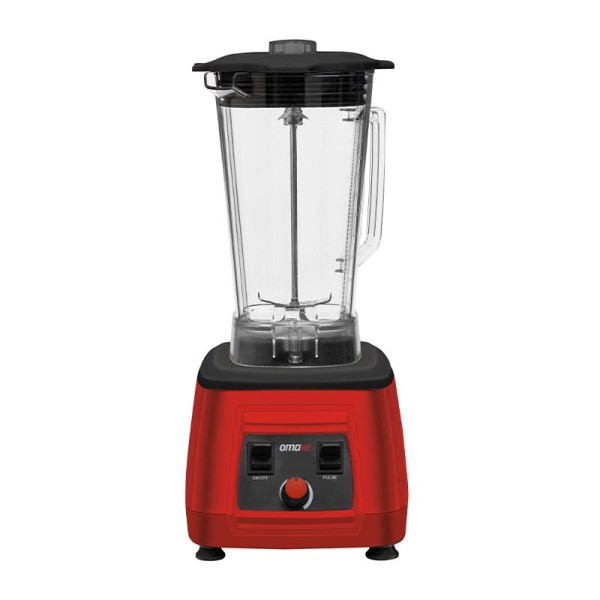 Omake - Omake Buz Kırıcı Manuel Bar Blender, Kapak Sensörlü, 3 L, 2200 W, Kırmızı Omake - Omake Buz Kırıcı Manuel Bar Blender, Kapak Sensörlü, 3 L, 2200 W, Kırmızı