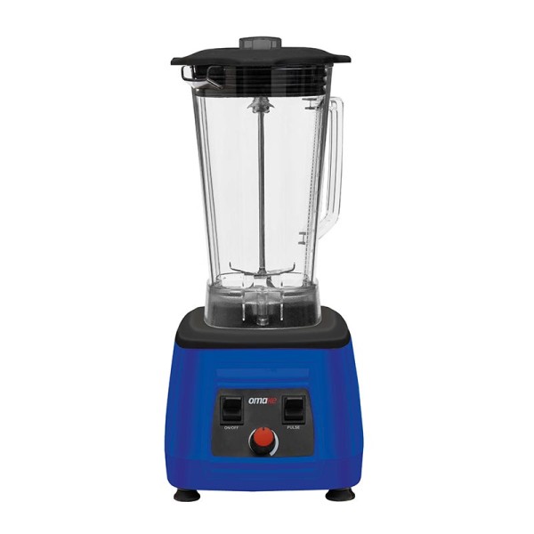 Omake - Omake Buz Kırıcı Manuel Bar Blender, Kapak Sensörlü, 3 L, 2200 W, Mavi Omake - Omake Buz Kırıcı Manuel Bar Blender, Kapak Sensörlü, 3 L, 2200 W, Mavi