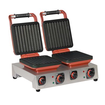 Omake - Omake CHR.01 E22 Zamanlayıcılı Churros İkili Waffle Makinesi, Elektrikli