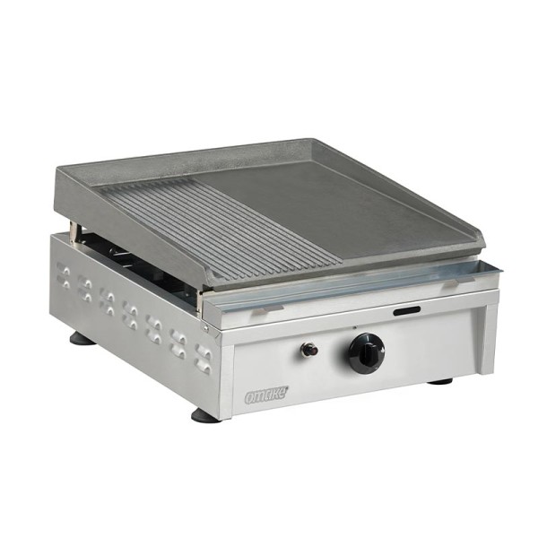 Omake - Omake IZG02.N11 Z5F Döküm Pleyt Izgara, 40 cm, Gazlı