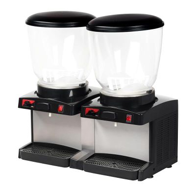 Omake - Omake Karıştırıcılı Manuel İkili Soğuk İçecek Dispenseri, 2x22 L