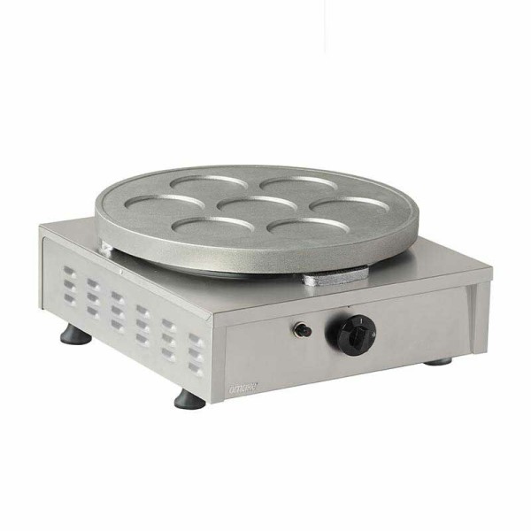 Omake - Omake KRP03.N11 7 Bölmeli Tekli Krep Makinesi, Doğalgazlı