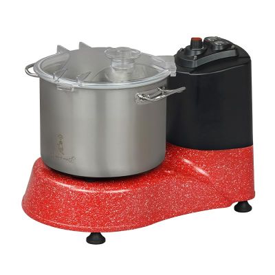 Omake - Omake SZP01.E11 Z5F Sebze Parçalama Makinesi, 10 L, Kırmızı