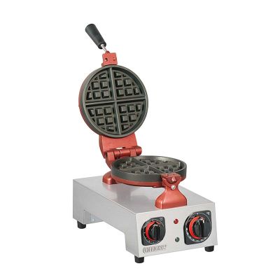 Omake - Omake WFL01.E12 Z5F Zamanlayıcılı Kare Model Tekli Waffle Makinesi, Elektrikli
