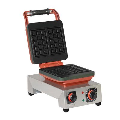Omake - Omake WFL21.E12 Z5F Kare Model Zamanlayıcılı Manuel Waffle Makinesi, Elektrikli