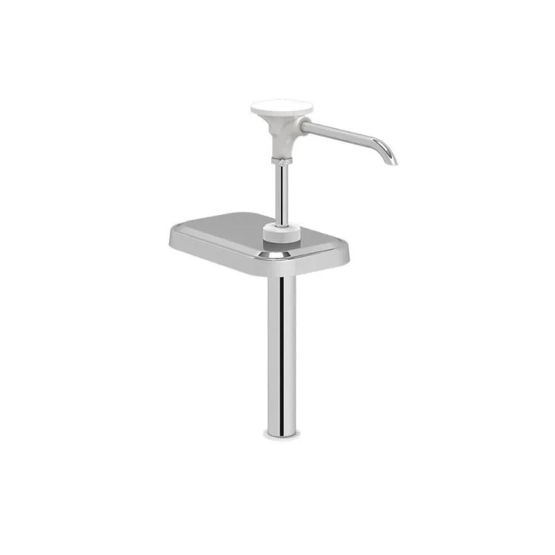 Kalando KDS-003-A Paslanmaz Çelik / Basmalı Sos Pompa Ünitesi, Beyaz
