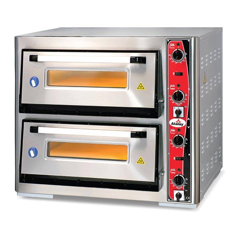 Pizza Fırını 62*62 Çift Katlı Elektrikli - 1
