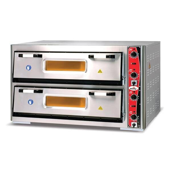 Pizza Fırını 92*92 Çift Katlı Elektrikli - 4