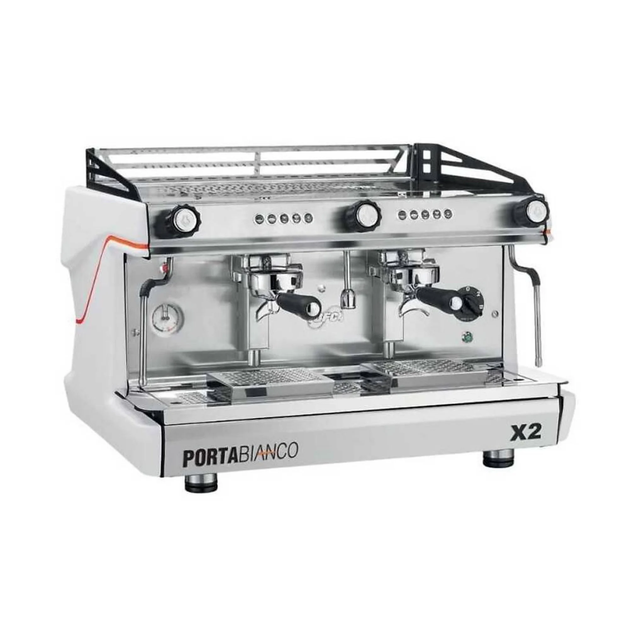 Portabianco - Portabianco Otomatik Espresso Kahve Makinesi 2 Gruplu Yüksek Şase Respresso
