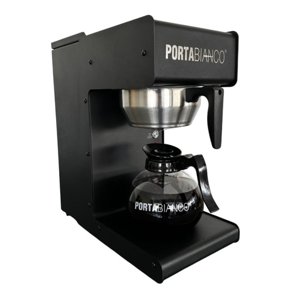 Portabianco - Portabianco RFKX1P Black Filtre Kahve Makinesi, Siyah