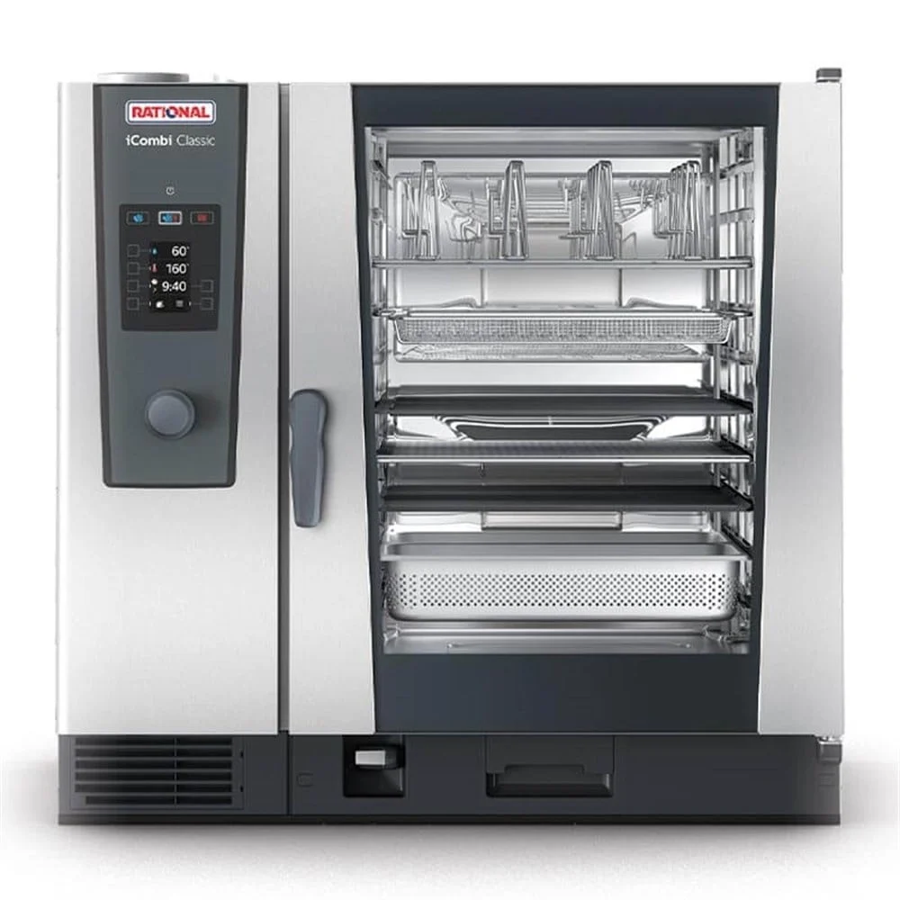 Rational - Rational 10 Tepsili Buhar Konveksiyonlu Elektrikli Fırın 10x2/1 iCombi Classic ICC102E