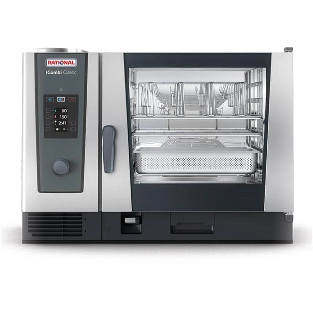 Rational - Rational 6 Tepsili Buhar Konveksiyonlu Gazlı Fırın 6x2/1 iCombi Classic ICC62G