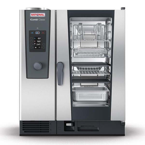 Rational - Rational iCombi Classic 101E Buhar Konveksiyonlu Fırın, 10x1/1 GN Kapasiteli, Elektrikli