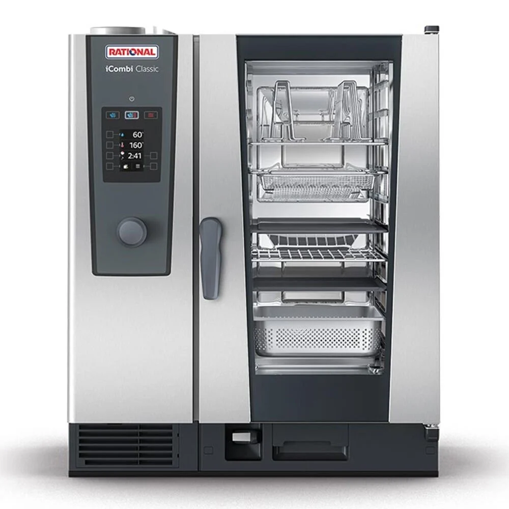 Rational - Rational iCombi Classic 10x1/1 GN Kapasiteli Kombi Fırın Gazlı ICC101G