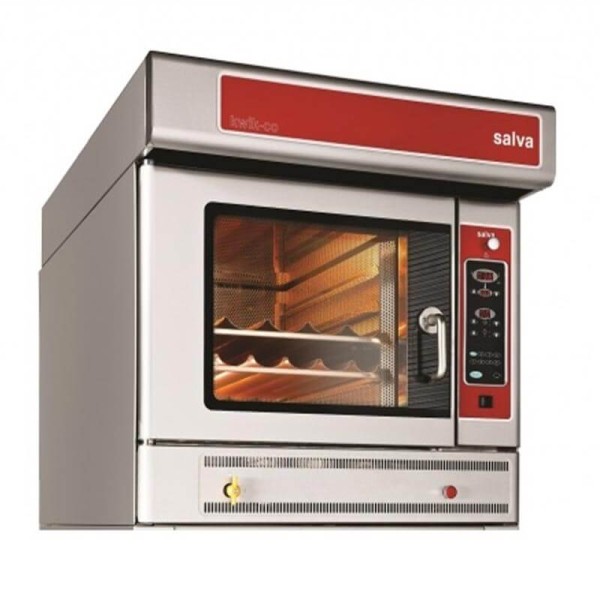 Salva - Salva KWIK-CO Serisi KX5G+H Patisserie Fırını, 5 Tepsi Kapasiteli, Gazlı