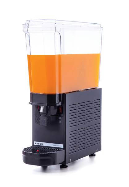 Samixir 20.MB Klasik Mono Soğuk İçecek Dispenseri, 20 L, Karıştırıcılı, Siyah - Thumbnail