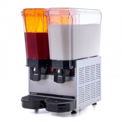 Samixir - Samixir 40.SMI Klasik Twin Soğuk İçecek Dispenseri, 20+20 L, Fıskiyeli ve Karıştırıcılı, Inox