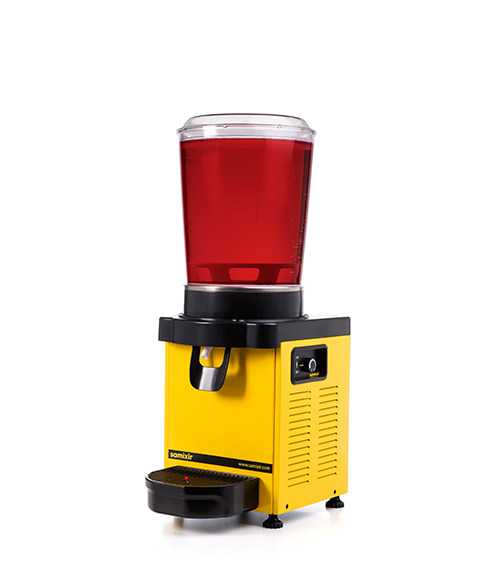 Samixir - Samixir M10 Panaromik Analog Soğuk İçecek Dispenseri, 10 L, Sarı
