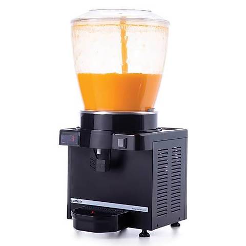 Samixir - Samixir S22 Panaromik Dijital Soğuk İçecek Dispenseri, 22 L, Siyah