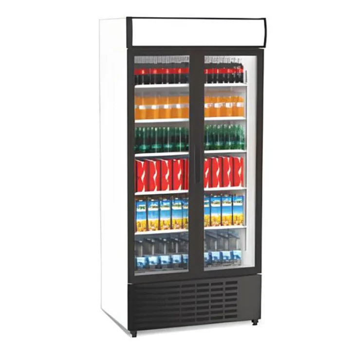 Senox - Senox Şise Soğutucu Kanopili Çarpma Kapı Siyah SDS-1010 DC 2 CF