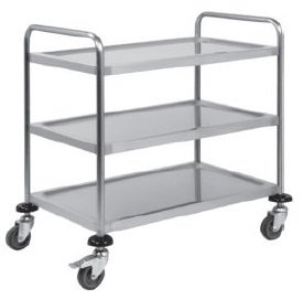 Trolley - Trolley Servis Arabası Üç Katlı MS 122X2