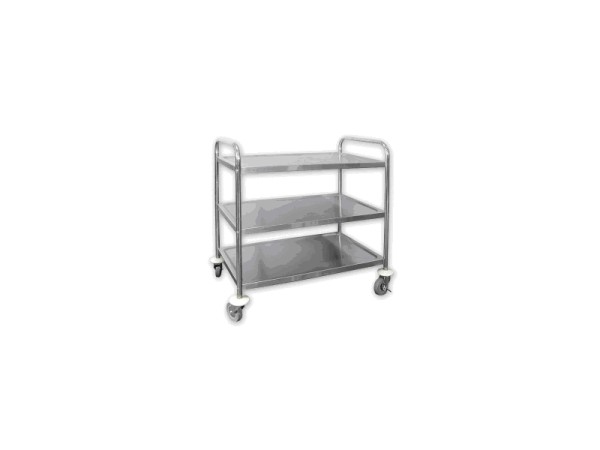 Trolley - Trolley Servis Arabası Üç Katlı 304 Kalite