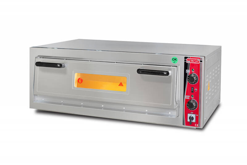 SGS Pizza Fırını, Tek Katlı, 30cm x 9 Pizza Kapasiteli, Elektrikli, 92x92cm - 1