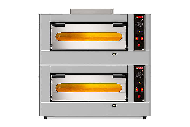 SGS PO 9 DG Çift Katlı Pizza Fırını, Gazlı - 1