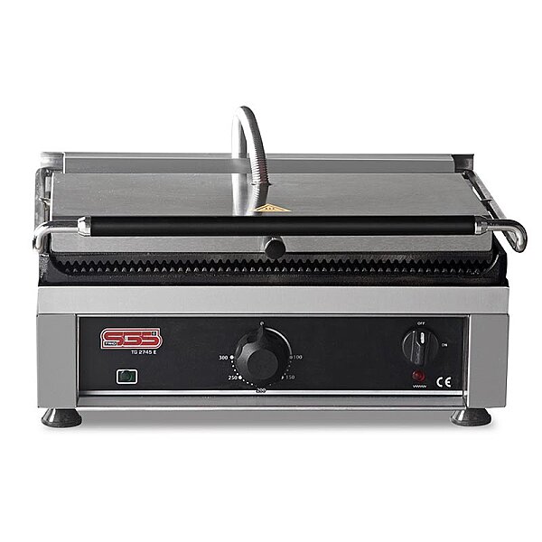 SGS TG 2735 E Alt Üst Girintili Tost Makinesi, Tek Kapaklı
