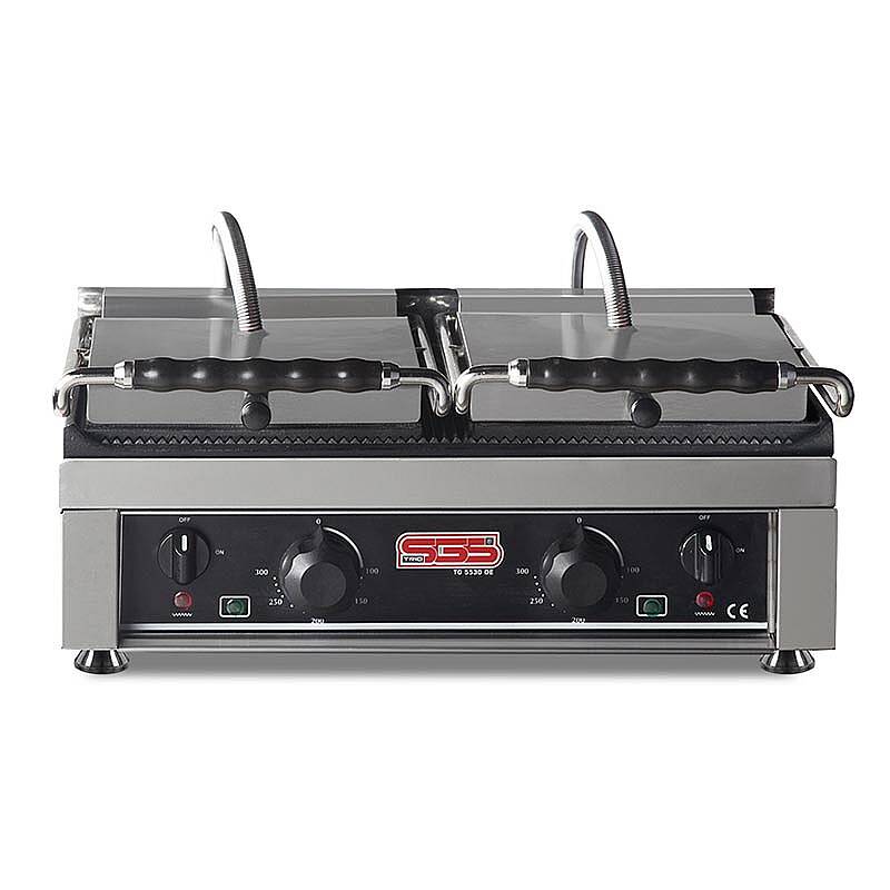 SGS TG 5530 DE Alt Üst Oluklu Tost Makinesi, Çift Kapaklı - 1