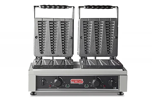 SGS WF 25DE Çam Modeli Çift Kapaklı Elektrikli Waffle Makinesi