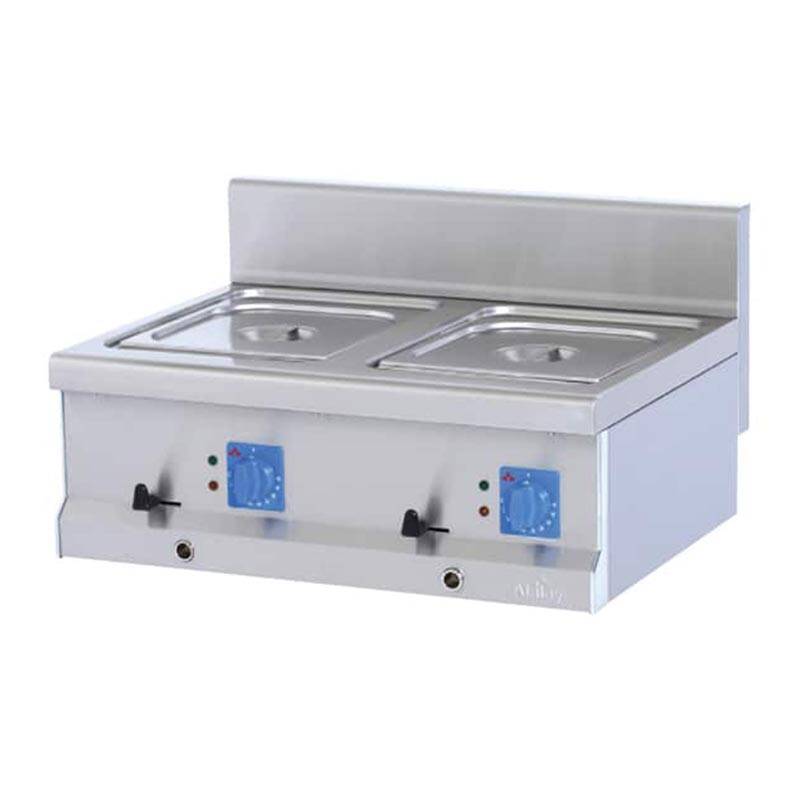 Sos Bain-Marie, 80x60 cm, Çift Hazneli, Elektrikli - 1