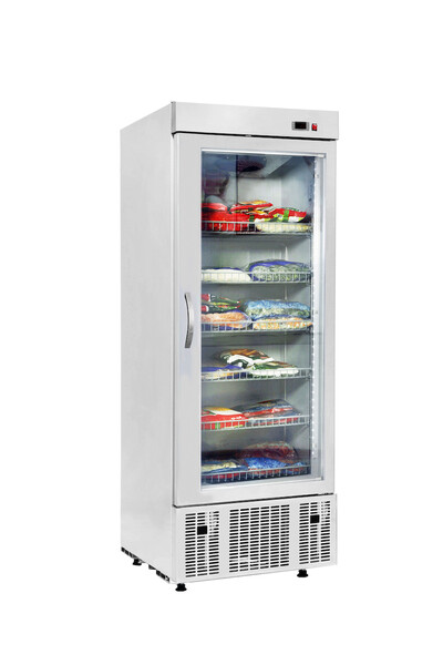 Frenox - Frenox WL6-G Cam Kapılı Teşhir Derin Dondurucu, Tekerlekli, 1 Kapı