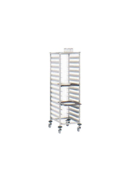 Trolley MB100X2 Mutfak Bulaşık Toplama Arabası